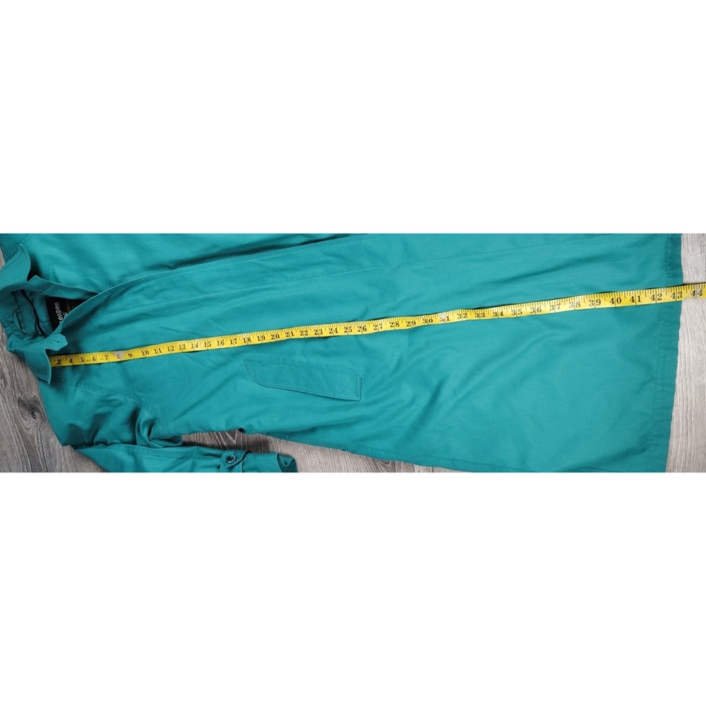 Vtg London Fog Trench Coat Wamsutta Removable Thinsulate Insulation 10 Petite US - Picture 8 of 12
